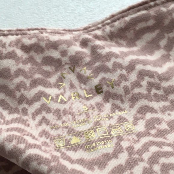 Varley Pink Duncan Snake-print legging Size Small EUC - Picture 8 of 16